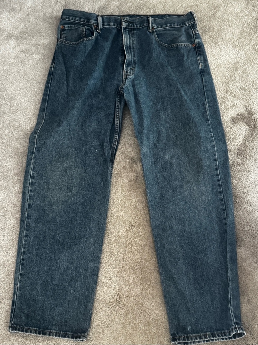 Classic Men's Medium Blue Levis 550 Jeans